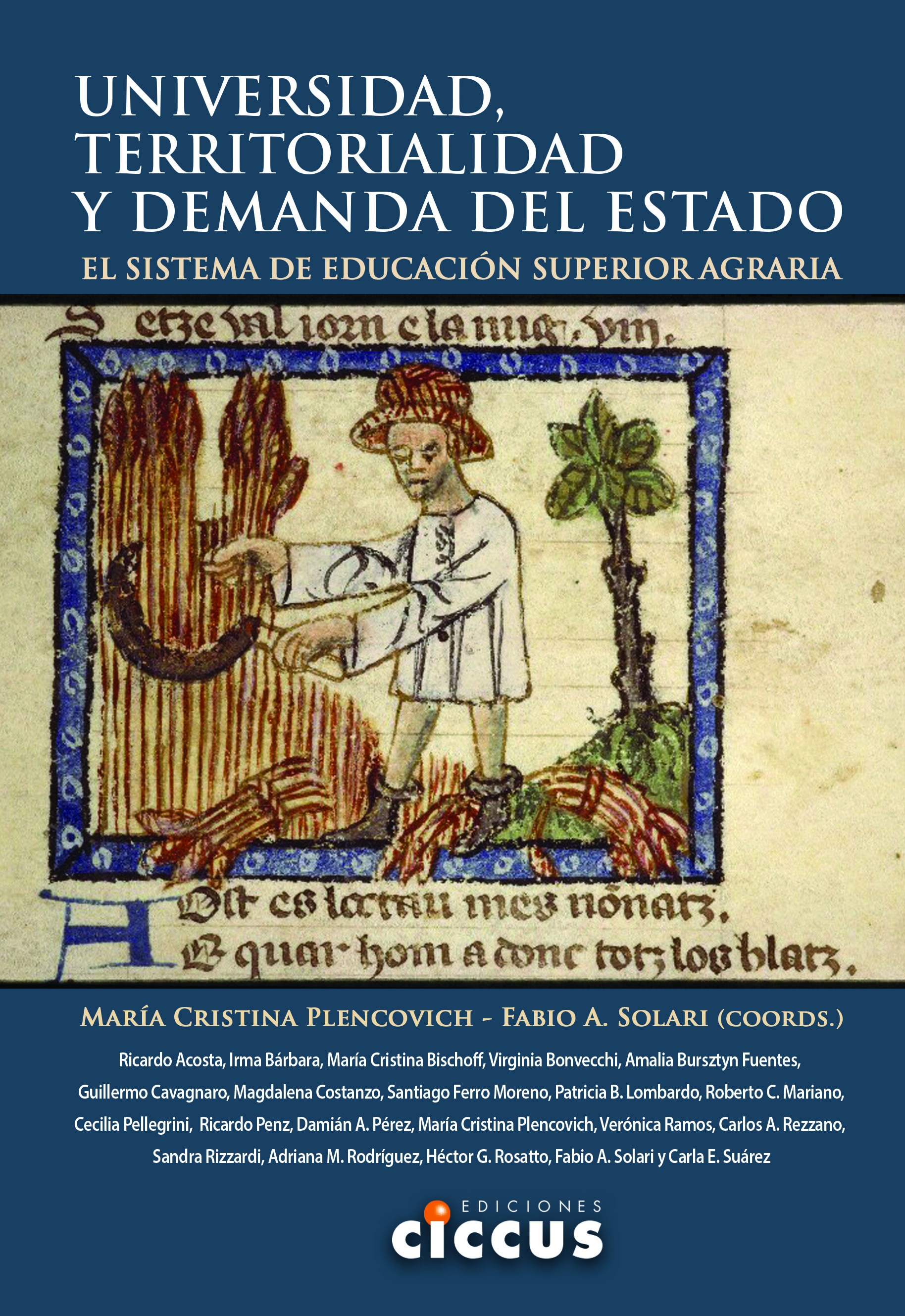 Universidad, territorialidad y demanda del estado