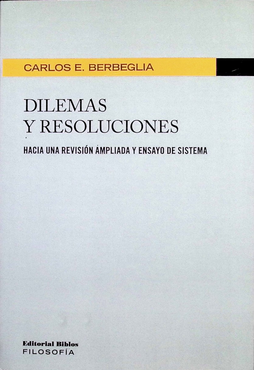 Dilemas y resoluciones