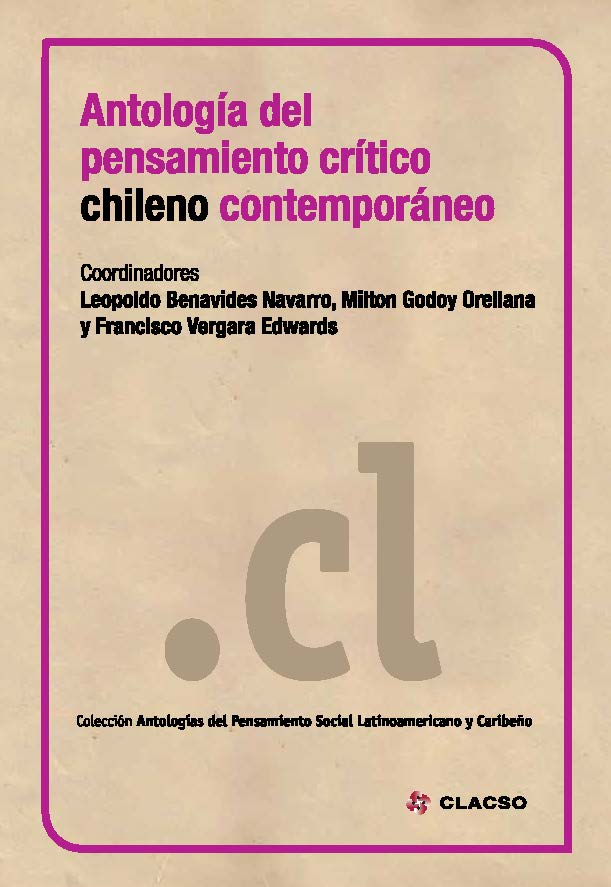 Antología del pensamiento crítico chileno contemporáneo